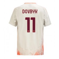 Moški Nogometni dresi AS Roma Artem Dovbyk #11 Gostujoči 2024-25 Kratek Rokav